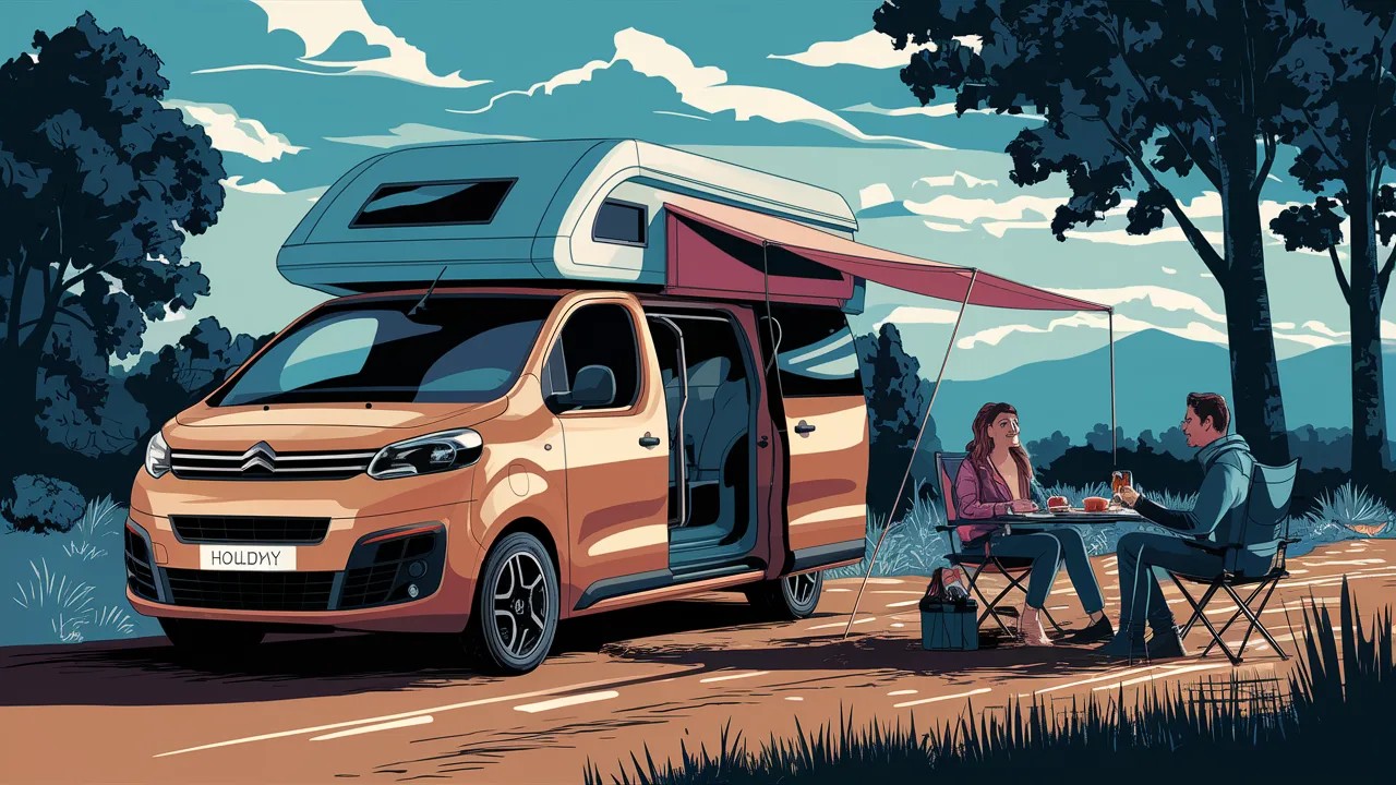 Citroën Holidays : Le mini-camper van ultra-versatile - Innovations.fr Citroën Holidays Le mini camper van ultra versatile Innovationsfr